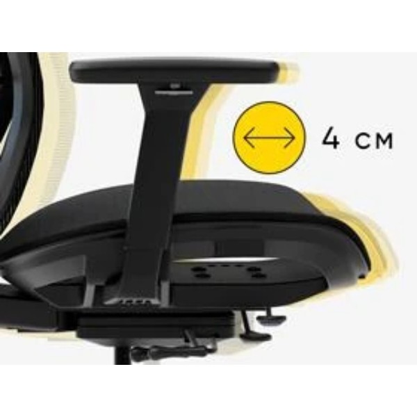 Фото - Кресло офисное Mealux Q1 Air Black (HF-Q1 M/B)